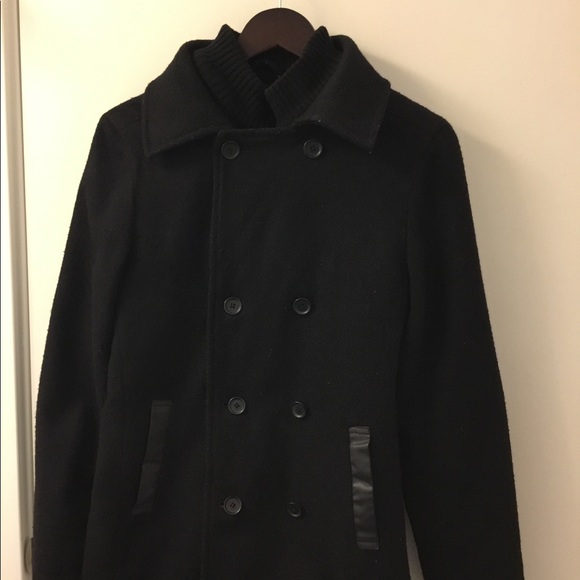 Epic Threads Black Winter Coat Size Large $80 - Picture 3 of 11